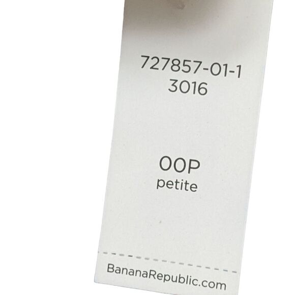 NEW Banana Republic wool blend lined straight leg trouser career size 00P - Picture 8 of 11